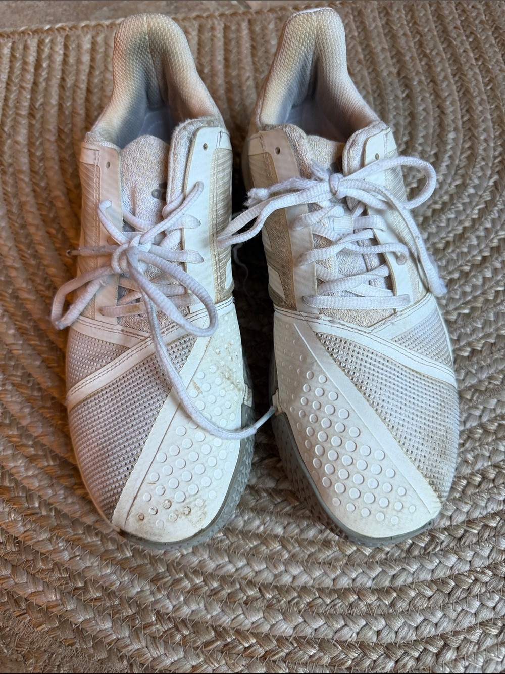 adidas Kids White Lace-Up Sneakers